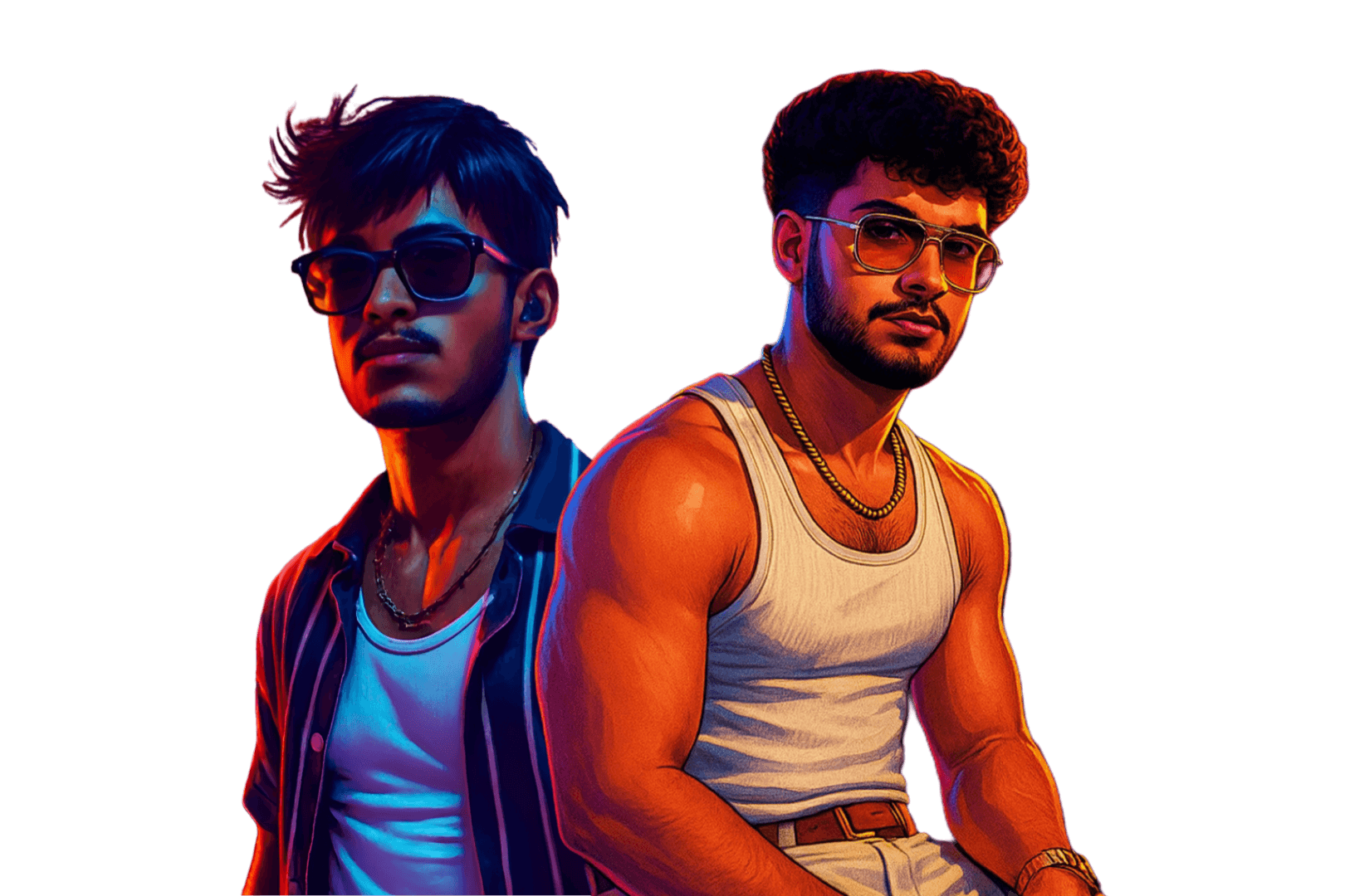 Rishabh Aggarwal and Umang Bhardwaj — the Auralytics team